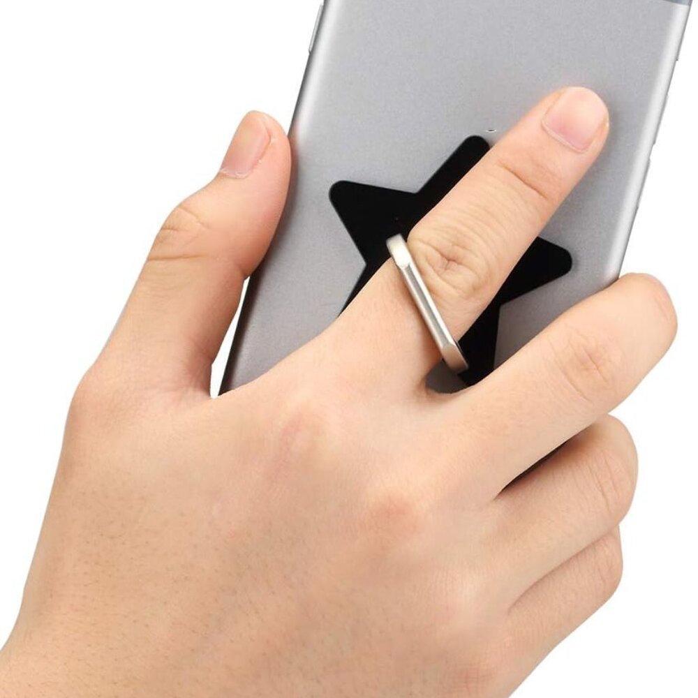 z179 4 pcs Cell Phone Holder,Star Phone Ring Kickstand,Universal 360 Rotation Ce - Picture 4 of 7